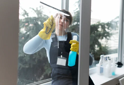 Nettoyage de vitres intérieures et extérieures à Baâlons